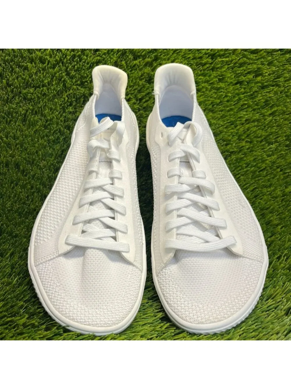 Flux Footwear Adapt Trainer White Mens Size 8.5 Athletic Knit Shoes Sneakers
